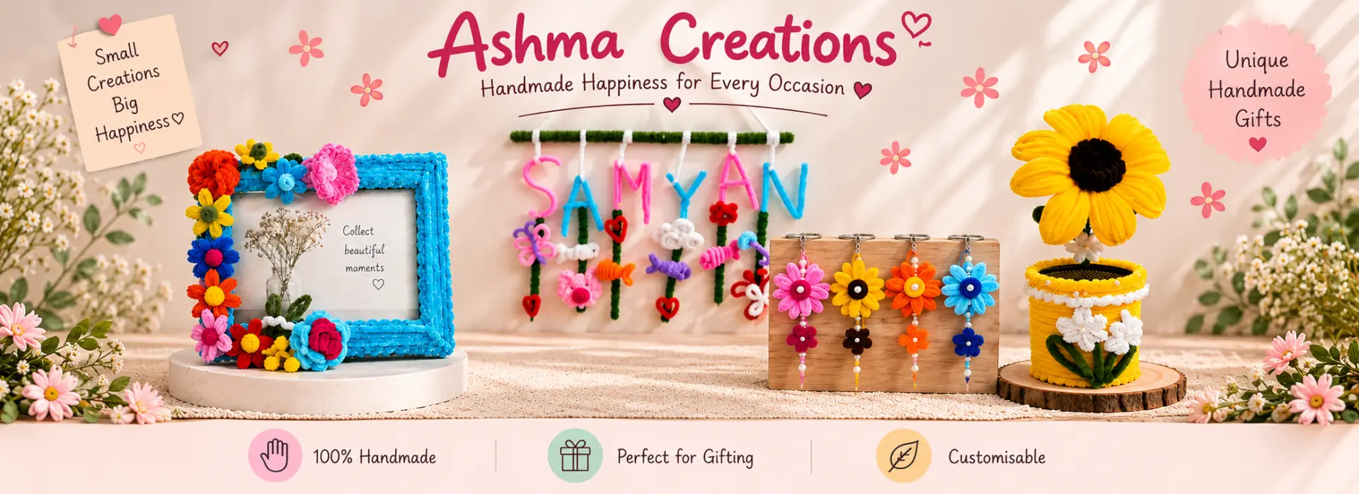 Ashma Creations Banner - Page: categories