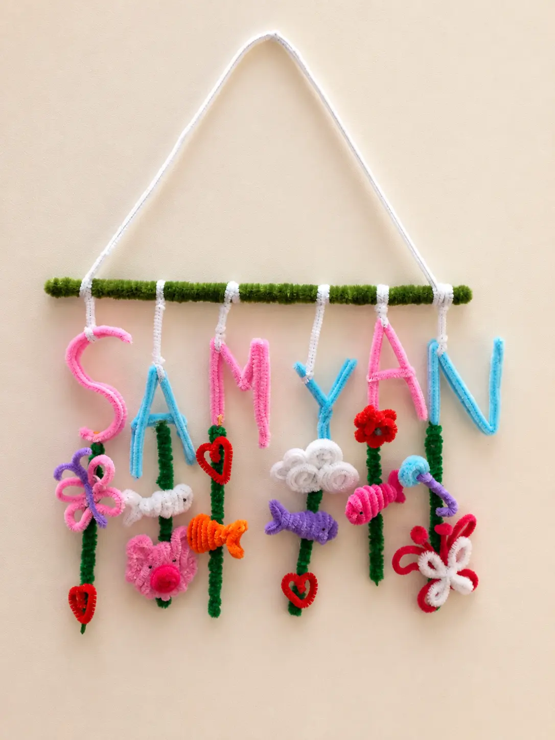 Baby Name Wall Hanging view 2